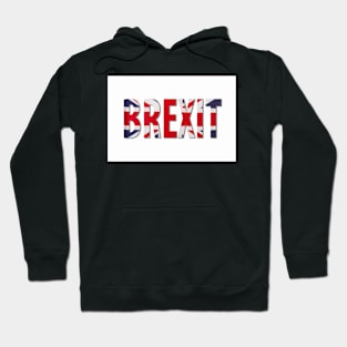 Brexit created from the Union Jack Hoodie